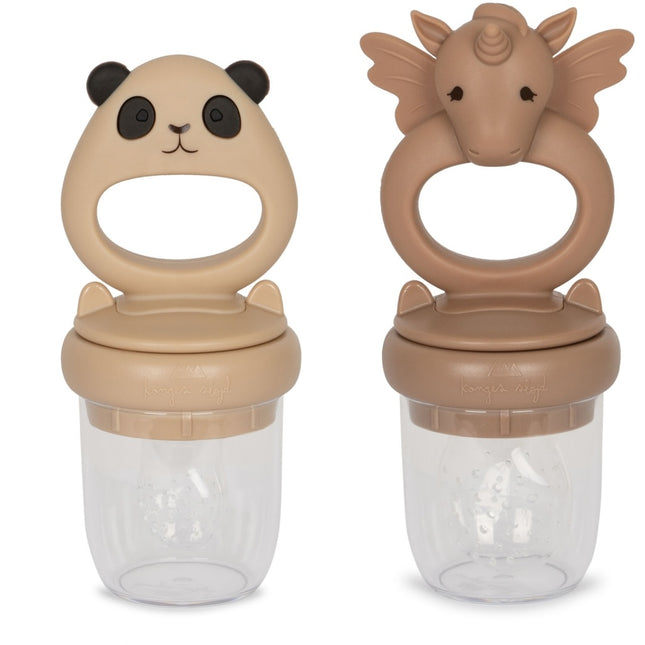 Konges Slojd Baby Bestekset Unicorn en Panda 2St