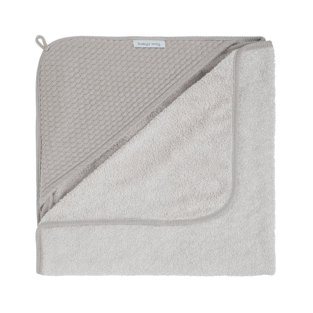 Baby's Only Badcape Baby Sky Urban Taupe 75X85cm