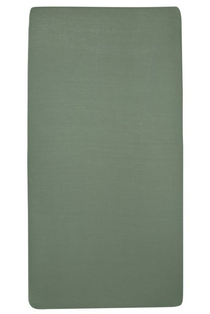 Meyco Hoeslaken Jersey 70X140/150 Forest Green