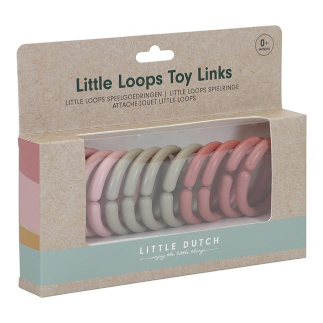 Little Dutch Wagenspanner Little Loops Speelgoedringen Pink