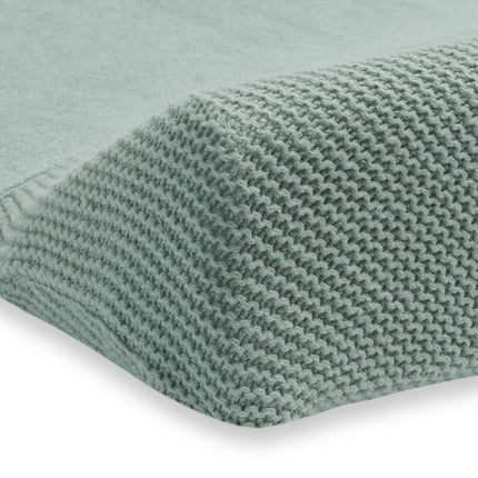 Jollein Aankleedkussenhoes Basic Knit Forest Green 50x70cm