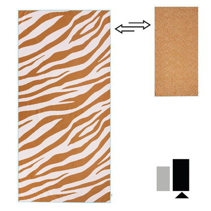 Swim Essentials Strandlaken Zebra Oranje 180X90Cm