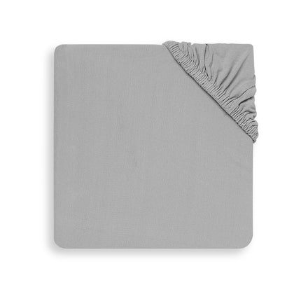 Jollein Hoeslaken Jersey Soft Grey 40x90cm