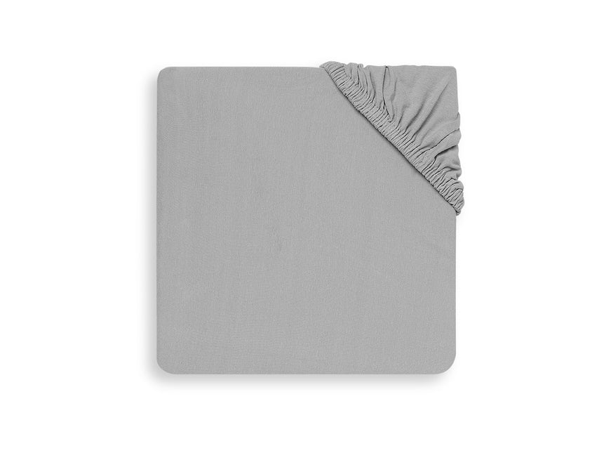 Jollein Hoeslaken Jersey Soft Grey 40x90cm