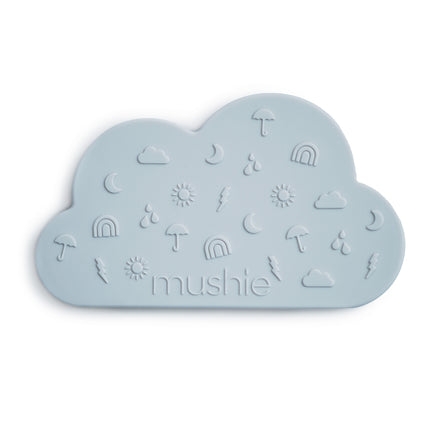 Mushie Bijtring Wolk Gray