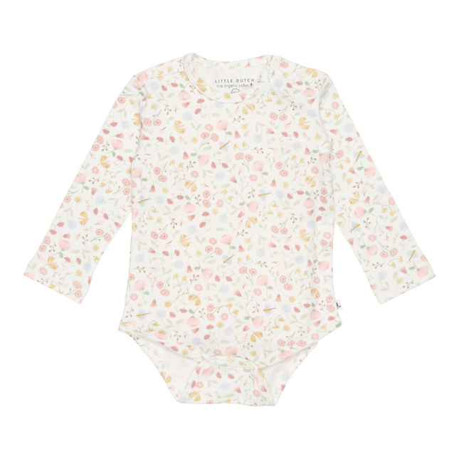 Little Dutch Romper Lange Mouw Flowers & Butterflies