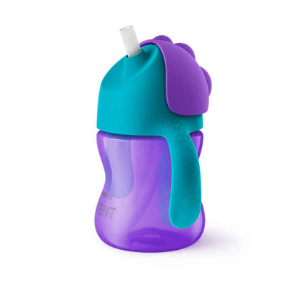 Philips Avent Rietjesbeker 200ml 9m+ Paars