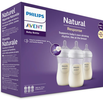 Philips Avent Babyfles 3.0 Natural 260ml 3st