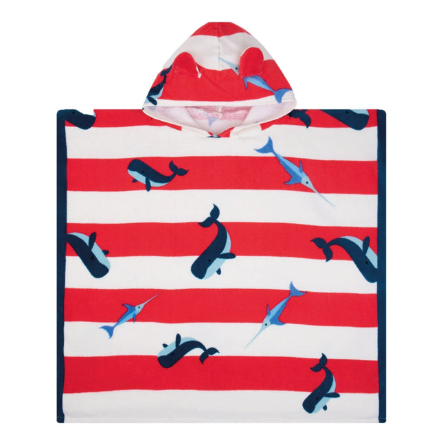 Ponczo kąpielowe Swim Essentials Whale 65 cm