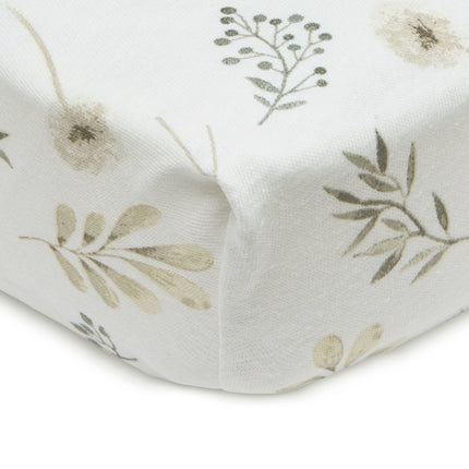 Jollein Hoeslaken Jersey Wild Flowers 40/50x80/90cm