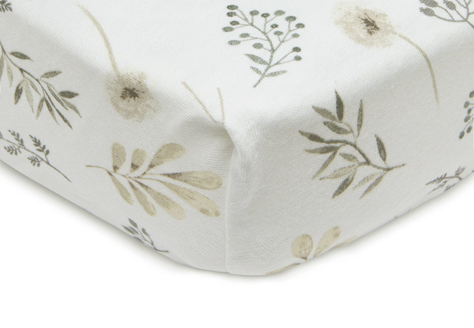 Jollein Hoeslaken Jersey Wild Flowers 40/50x80/90cm