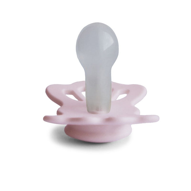 Frigg Speen Maat 2 Lucky Symmetrical White Lilac Silicone