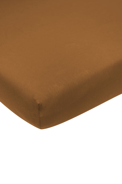 Meyco Hoeslaken Jersey Camel 40x80/90 cm