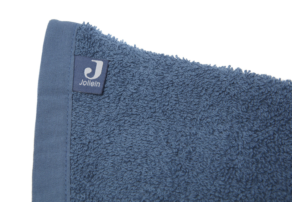 Jollein Washandje Badstof Lang Jeans Blue