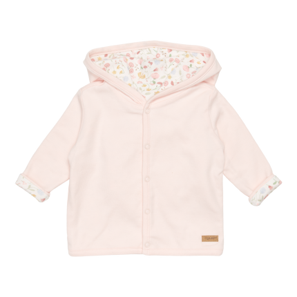 Little Dutch Babyjasje Omkeerbaar Flowers& Butterflies Pink