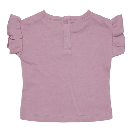 Little Dutch Baby Shirt Korte Mouwen Mauve