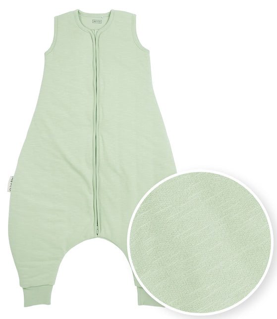 Meyco Slaapzak Baby Winter Slub Baby Soft Green