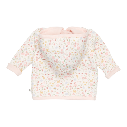 Little Dutch Babyjasje Omkeerbaar Flowers& Butterflies Pink