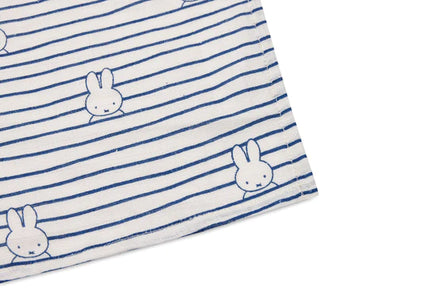 Jollein Hydrofiele Doek Miffy Stripe Navy 115cm 2St