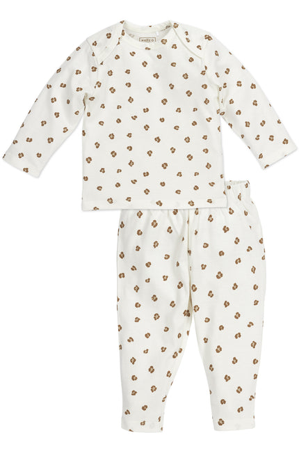 Meyco Baby Pyjama Mini Panther Offwhite