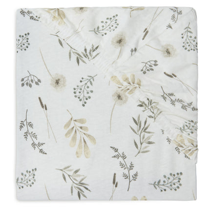 Jollein Hoeslaken Jersey Wild Flowers 40/50x80/90cm