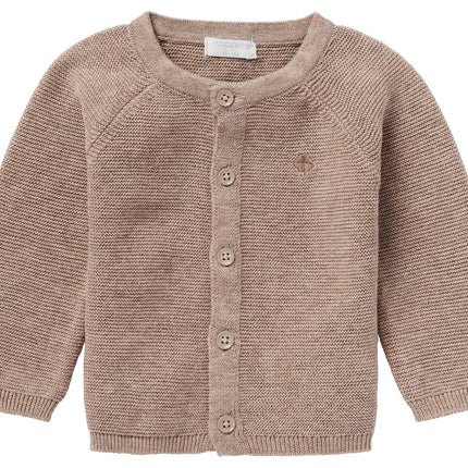 Noppies Baby Vestje Naga Taupe Melange