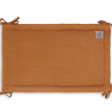 Jollein Bedomrander Bliss Knit Caramel 35x180cm