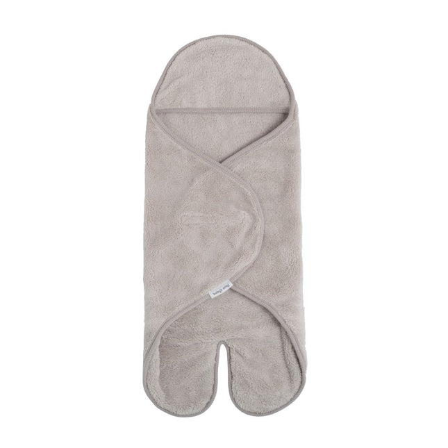 Baby's Only Wikkeldeken Baby Cozy Urban Taupe met Voetjes