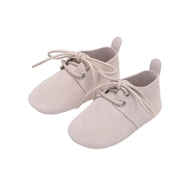 Baby Dutch Baby Schoentjes Nova Ecru Suede