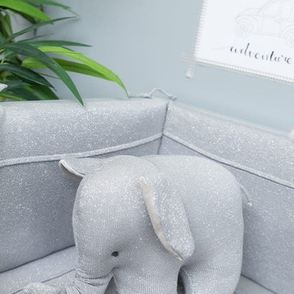 Baby's Only Knuffel Olifant Sparkle Zilvergrijs