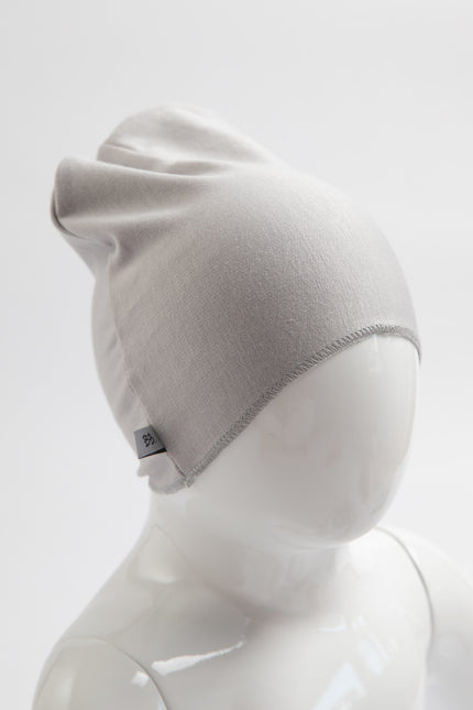 Bamboom Babymutsje Cappellino Grijs/Ivoor 0-M