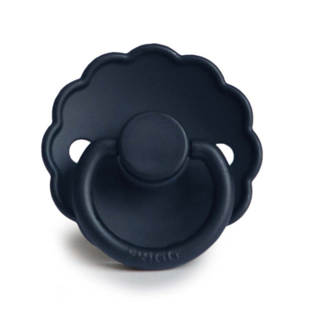 Frigg Speen Maat 1 Daisy Dark Navy Silicone