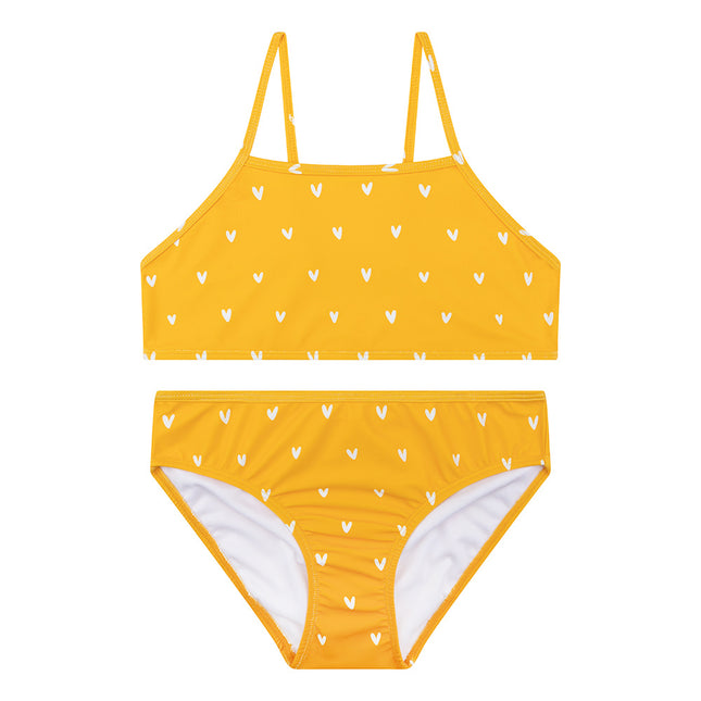 Swim Essentials Bikini Kind Hartjes Oranje