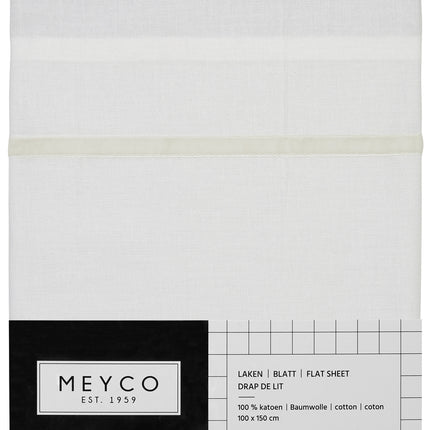 Meyco Wieglaken Bies Velvet Offwhite