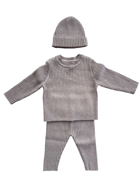 Yumi Baby Kleding Set Knitted Cacao Cutie