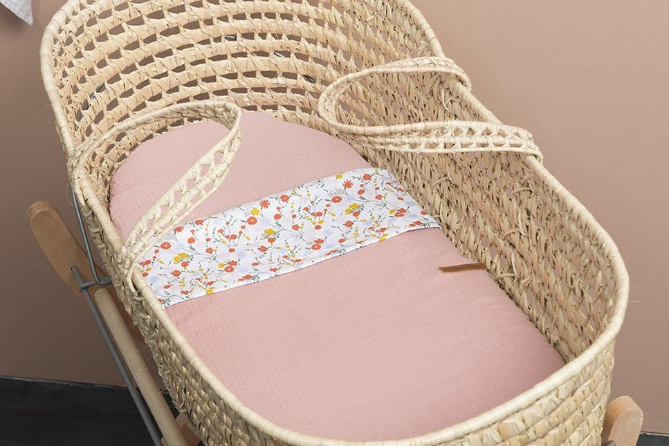 Baby's Only Hoeslaken Breeze Oud Roze 60x120cm