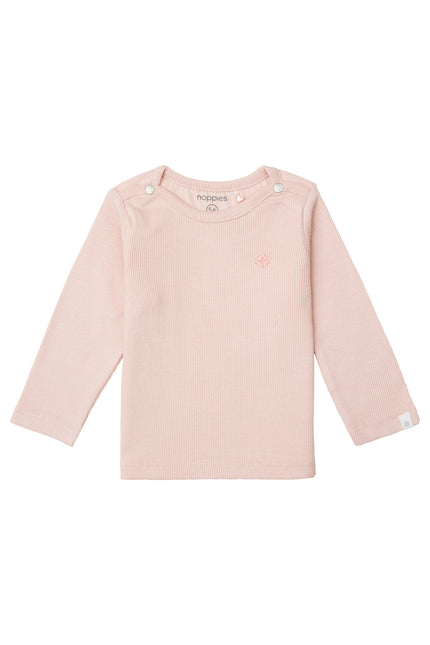 Noppies Baby Shirt Lange Mouwen Rib Natal Rose Smoke