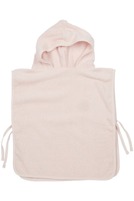 Meyco Badponcho 1-3 Jaar Basic Badstof Soft Pink