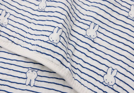 Jollein Wiegdeken Miffy Stripe Navy 75X100cm