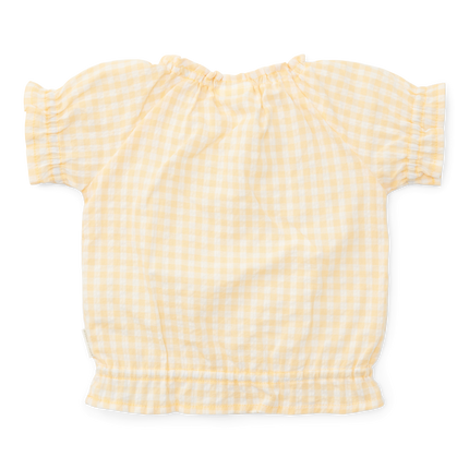 Little Dutch Baby Shirt Korte Mouwen Sunshine Checks