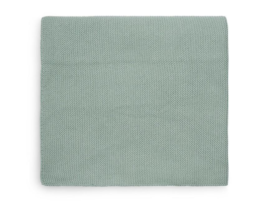 Jollein Wiegdeken Basic Knit Forest Green 75x100cm