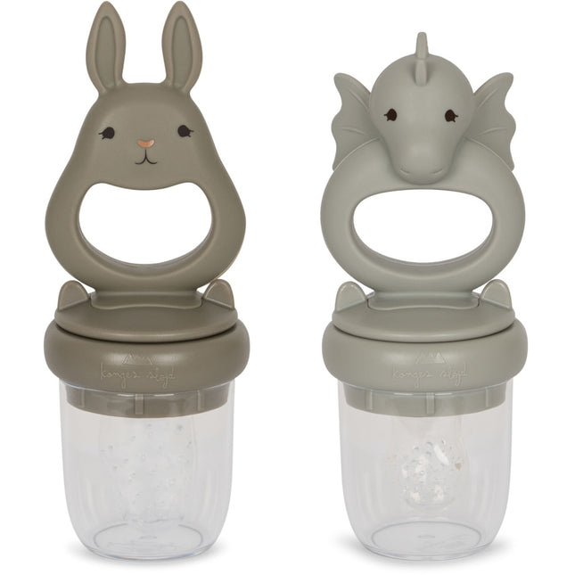 Konges Slojd Baby Bestekset Dragon en Bunny Topanga 2St