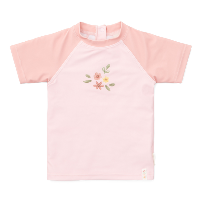 Little Dutch Zwemshirt Kind Korte Mouwen Flower Pink