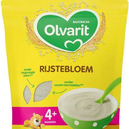 Olvarit Babyvoeding Rijstebloem 4+ Maanden