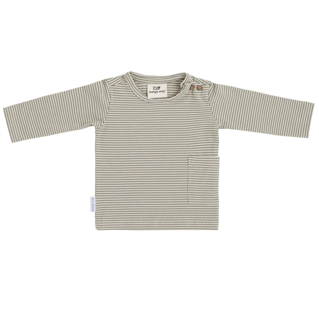 Baby's Only Baby Shirt Stripe Urban Green