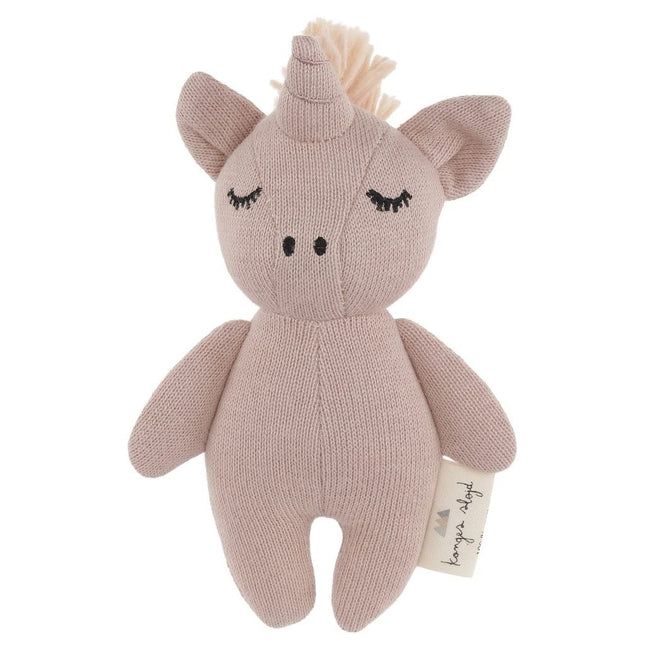 Konges Slojd Knuffel Unicorn Rose Fawn 16cm