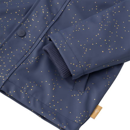 Fresk Regenjas Indigo Dots