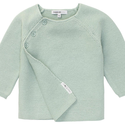 Noppies Baby Vestje Pino Grey Mint Melange