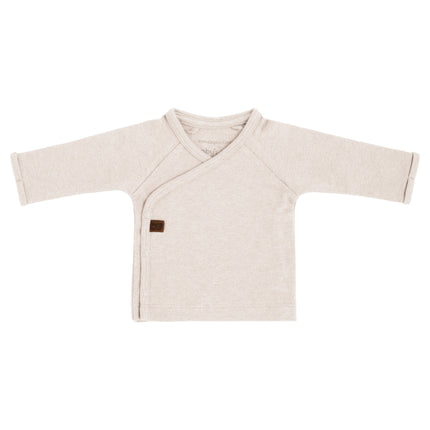 Baby's Only Overslag Shirt Baby Melange Warm Linen Prematuur