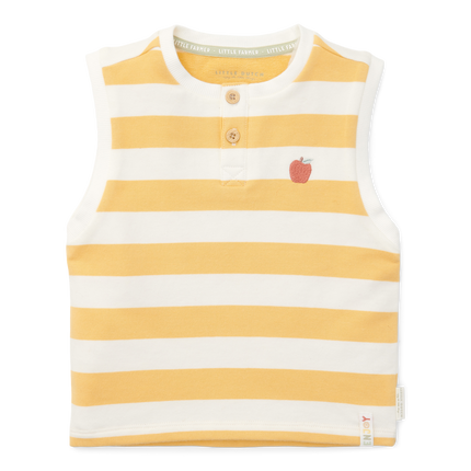 Little Dutch Baby Shirt Sunny Yellow Stripes